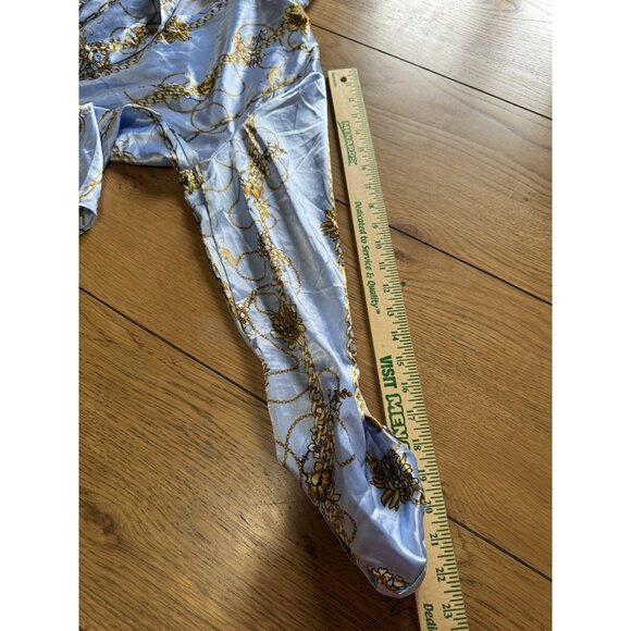 Rue 21 Women Size Large Long Sleeve Button Down Shirt Polyester Colorful Preppy - Picture 6 of 10